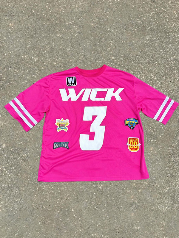 Multi Color Digital Print Oversized Short Sleeve Tee