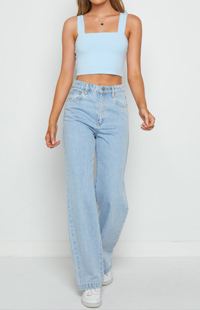 Cadenza Crop Blue