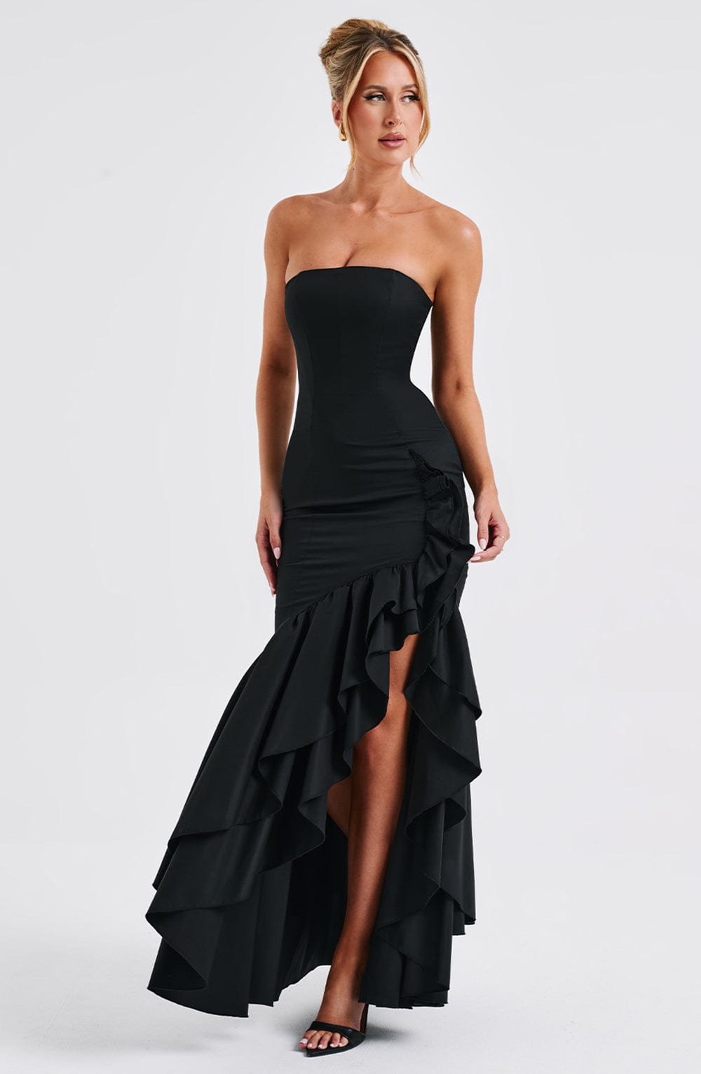 Rebeca Maxi Dress-Black