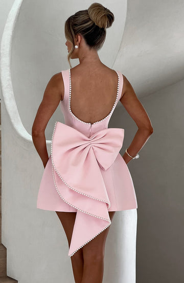 Alejandra Mini Dress - Blush