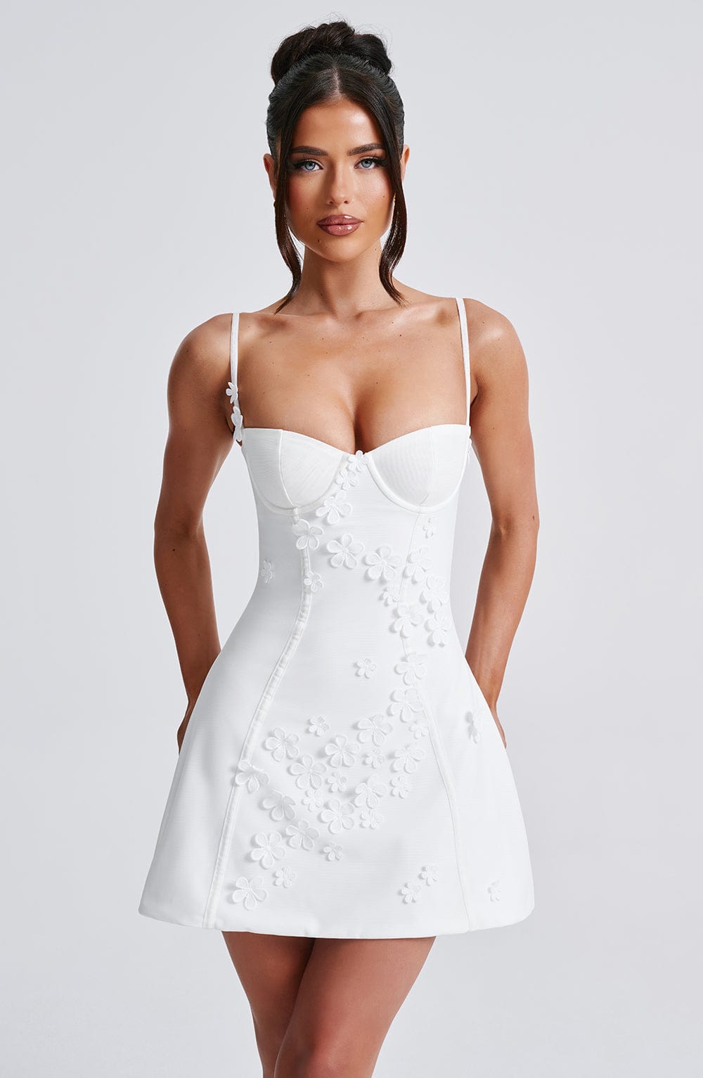 Ana Mini Dress - Ivory