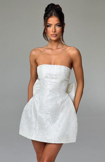 Blanca Mini Dress - Ivory