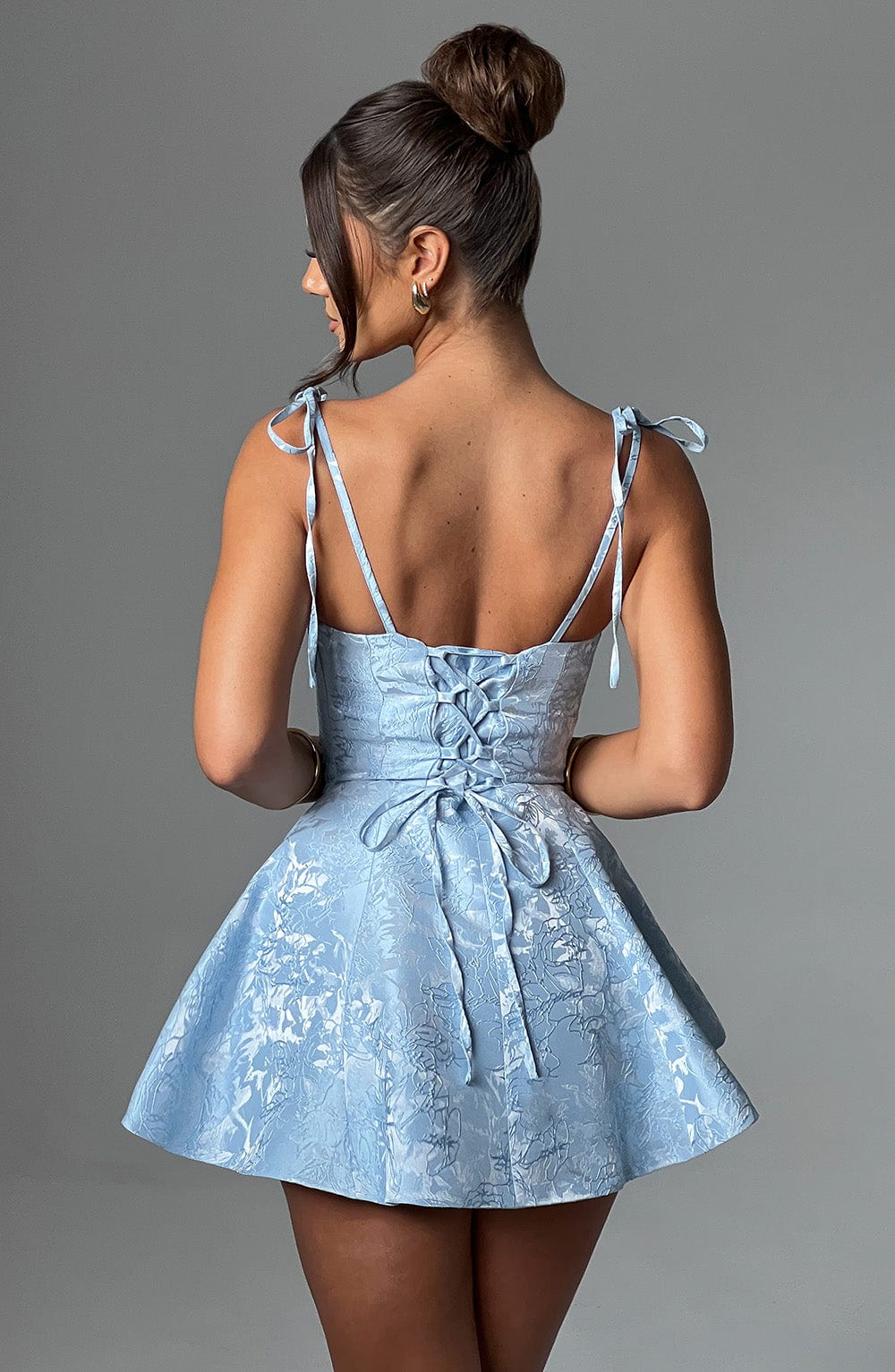 Fernanda Playsuit Dress-Blue