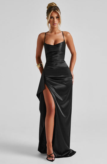 Ariadna Maxi Dress - Black