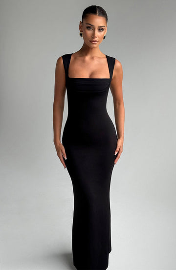 Alejandra Maxi Dress - Black