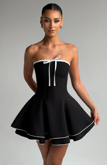 Fernanda Mini Dress - Black