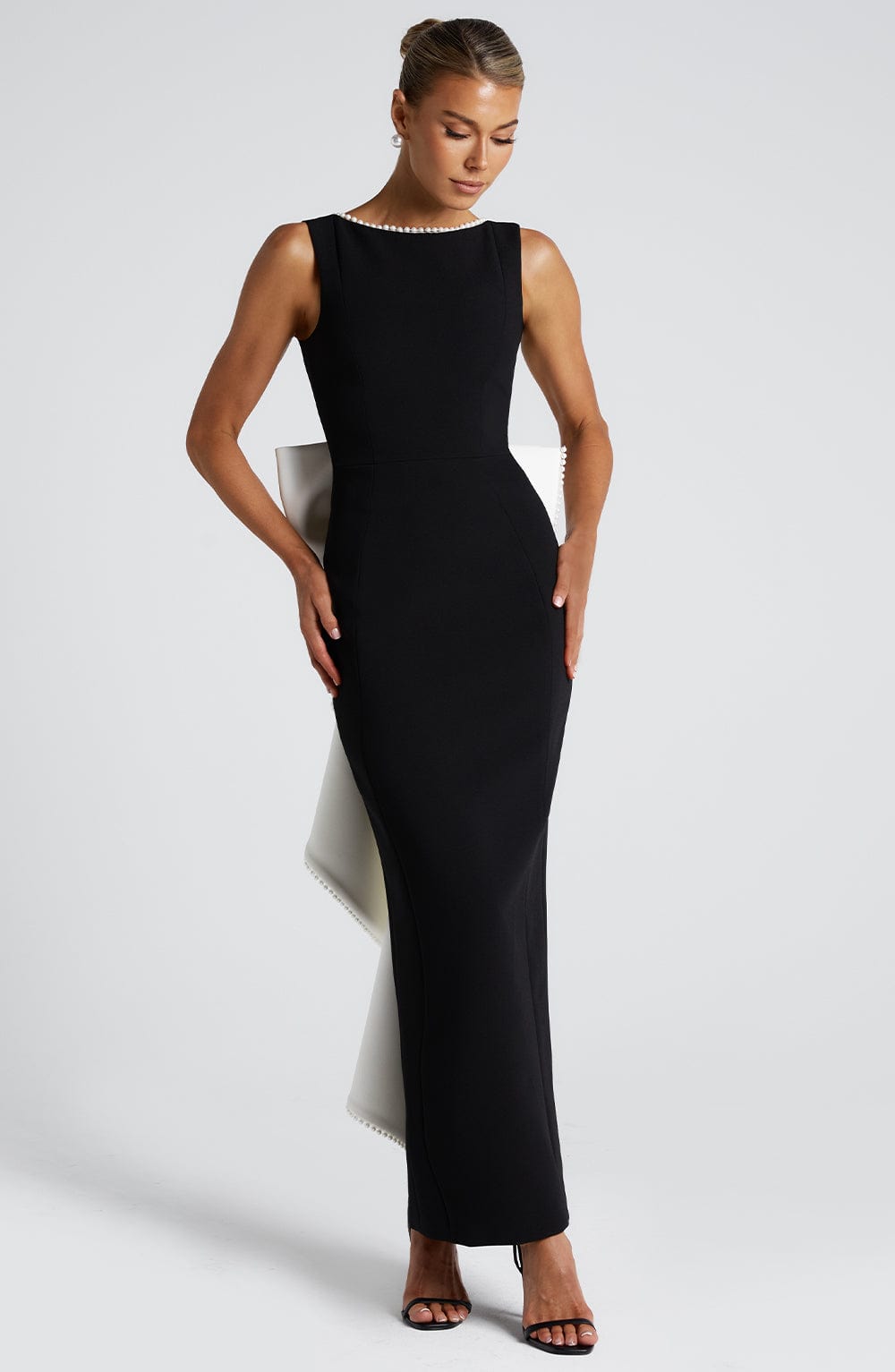 Elizabeth Midaxi Dress-Black