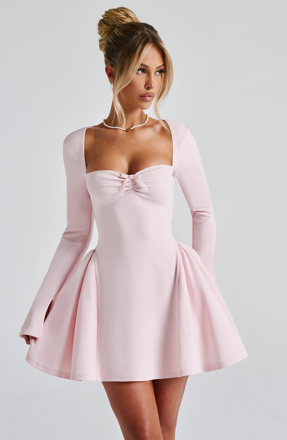 Maite Mini Dress - Blush