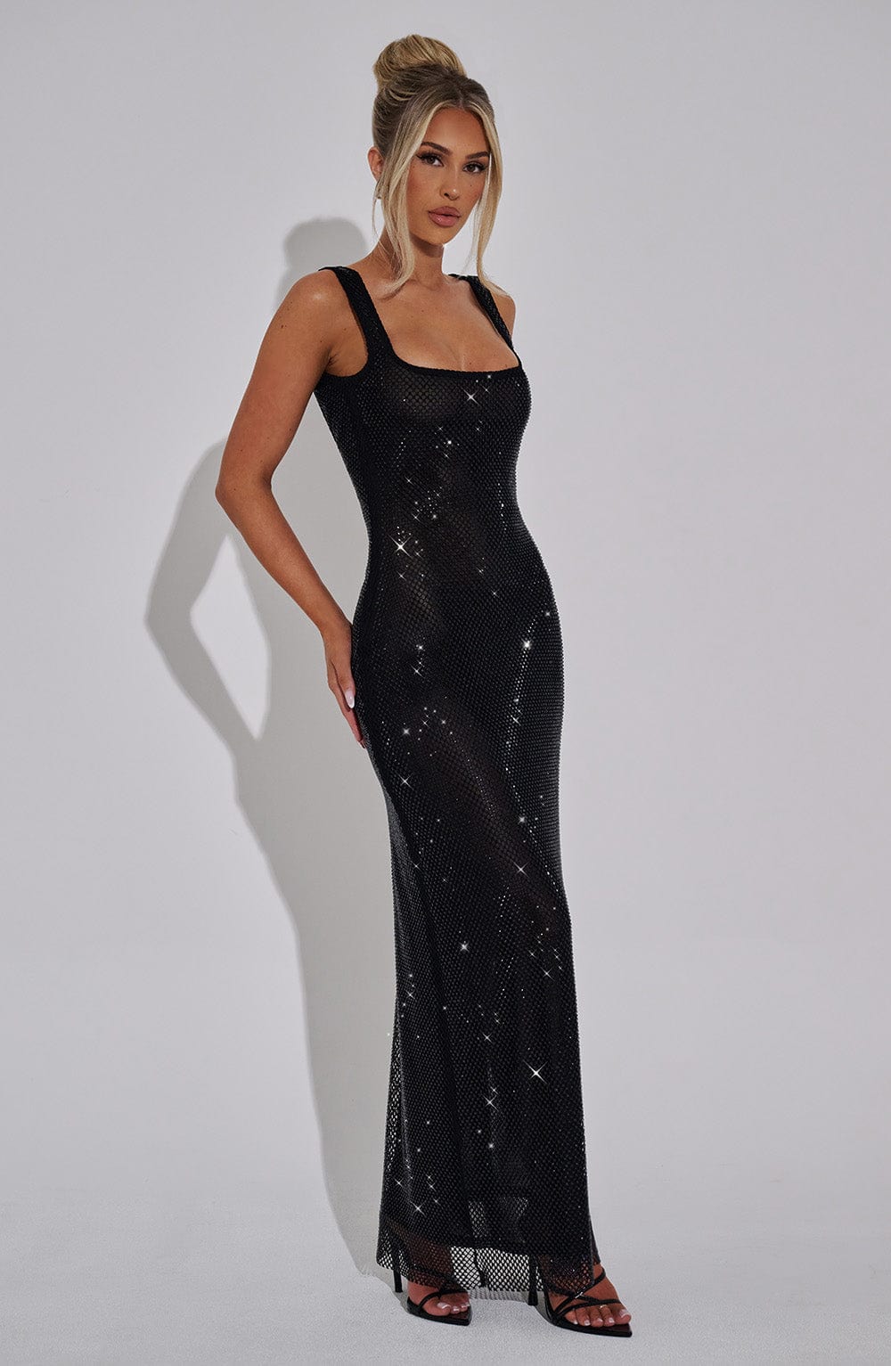 Victoria Maxi Dress - Black