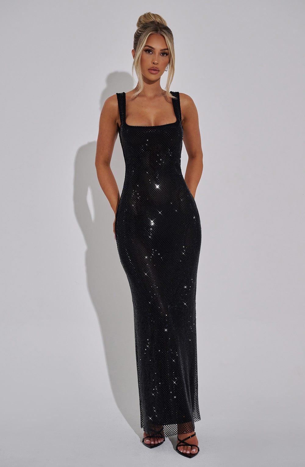 Victoria Maxi Dress - Black