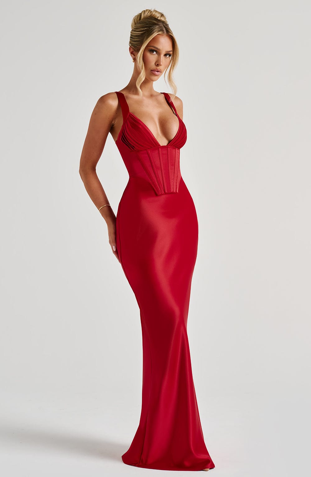 Danna Maxi Dress - Red