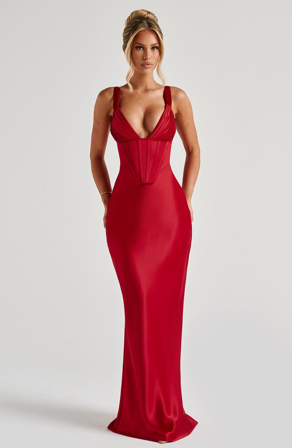 Danna Maxi Dress - Red