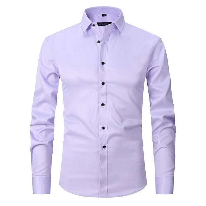 Men's Long Sleeve Stretch Shirt