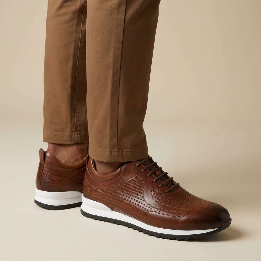 Men's Lace-Up Business Casual Shoes | Walking