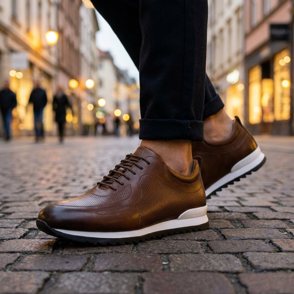 Men's Lace-Up Business Casual Shoes | Walking