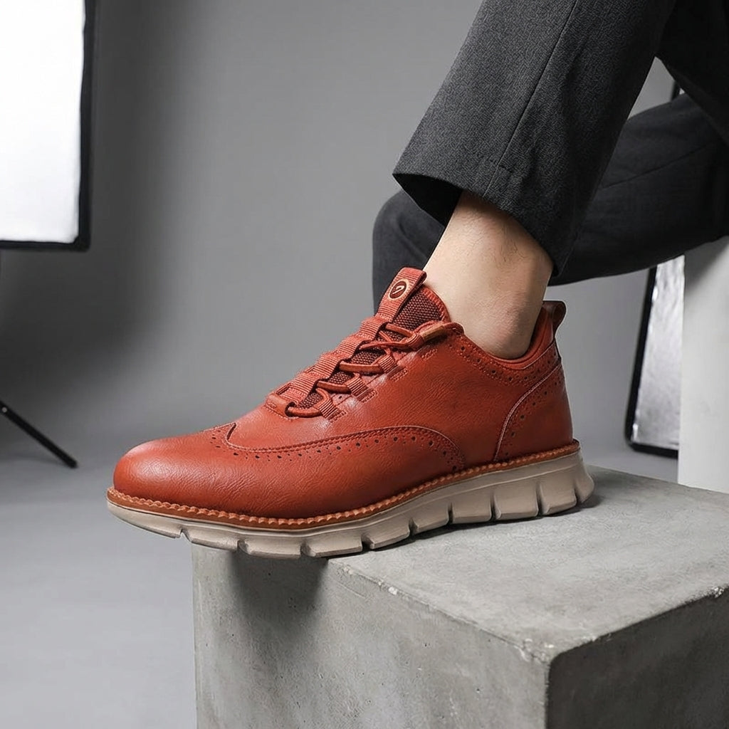 Men's Wingtip Brogue Sneakers | Smart Casual