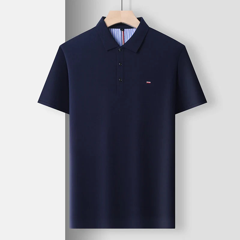 Men’s Business Casual Short Sleeve Polo Shirt | Collared