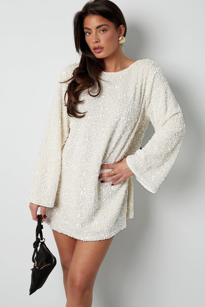 Women's Mini Long Sleeve Wedding Guest Dress with Bow Details