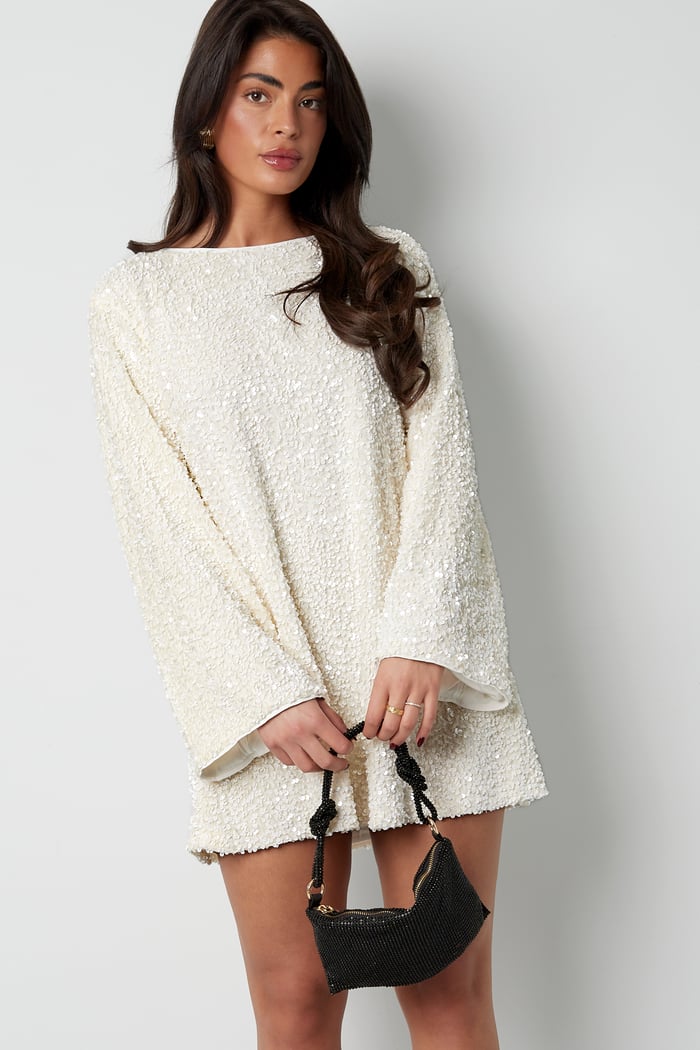 Women's Mini Long Sleeve Wedding Guest Dress with Bow Details