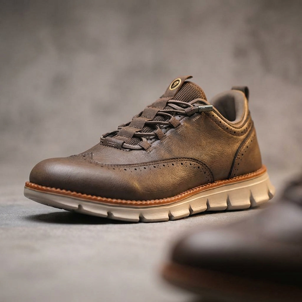 Men's Wingtip Brogue Sneakers | Smart Casual