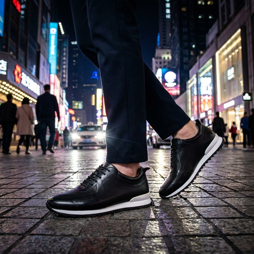 Men's Lace-Up Business Casual Shoes | Walking