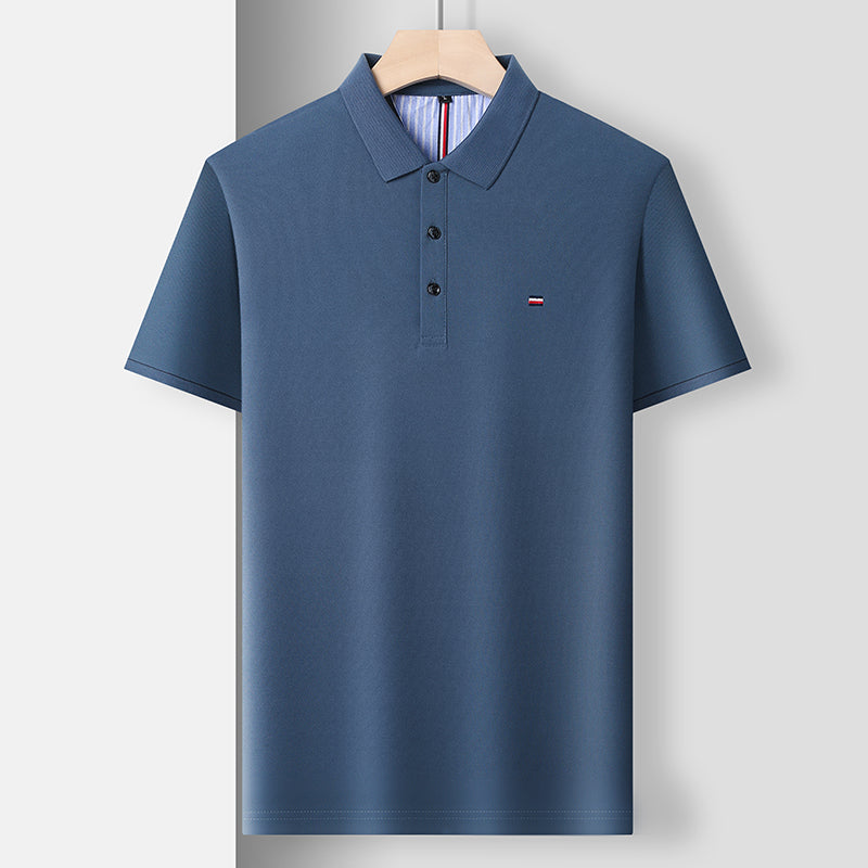 Men’s Business Casual Short Sleeve Polo Shirt | Collared