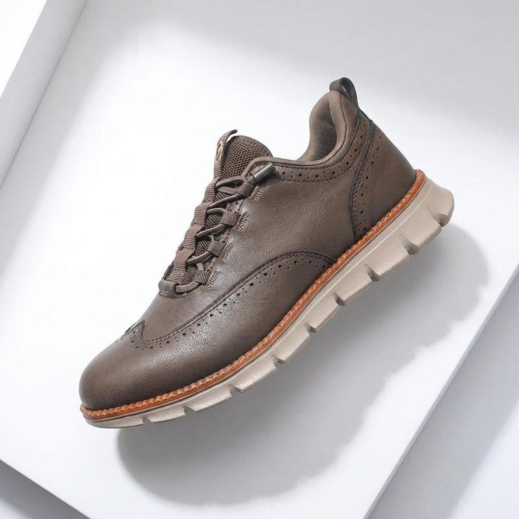 Men's Wingtip Brogue Sneakers | Smart Casual