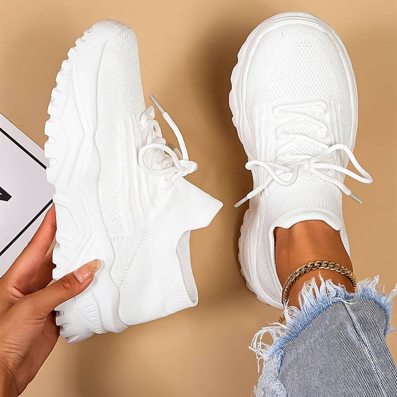 Women’s Chunky Platform Sneakers | Walking