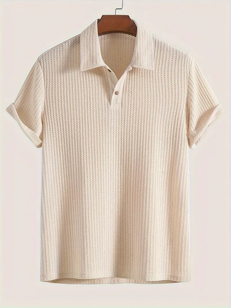 Men's Casual Collared Polo Shirt | Short Sleeve