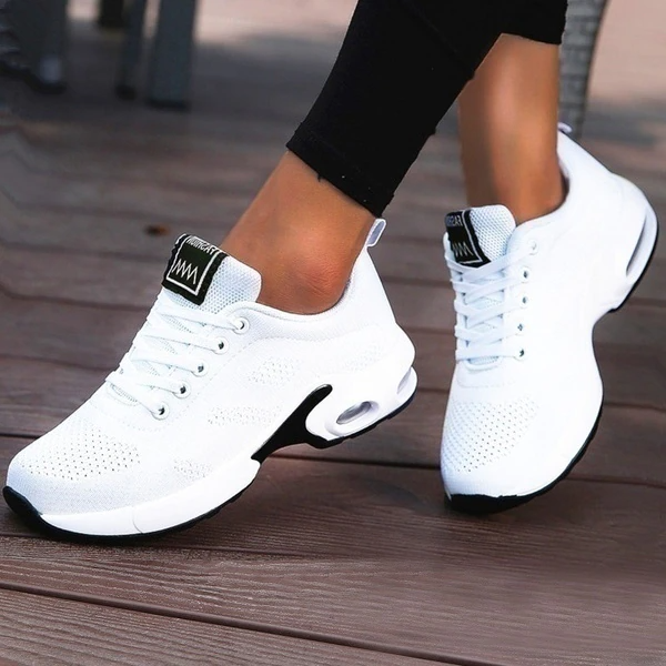 Women's Platform Running Sneakers | Lace-Up