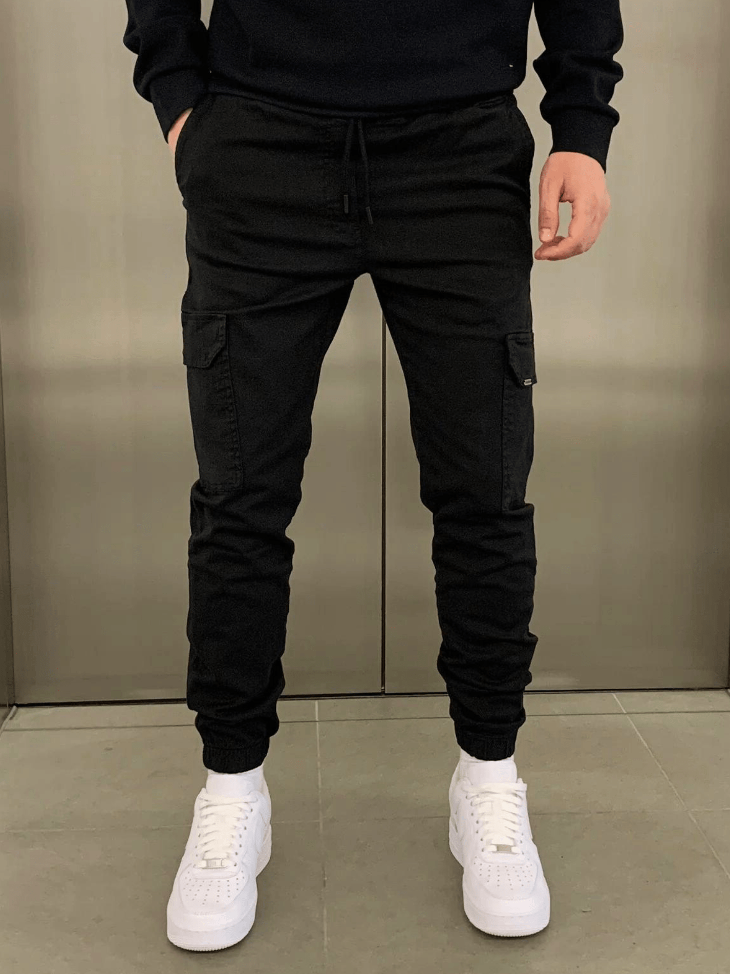 Men's Drawstring Cargo Pants