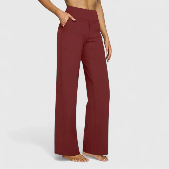 Wide Leg Summer Yoga Pants for Women