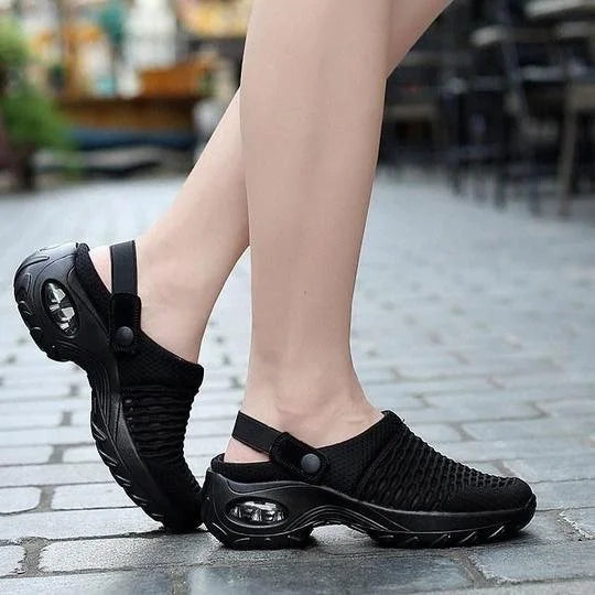 Women's Platform Slip-On Walking Sandals