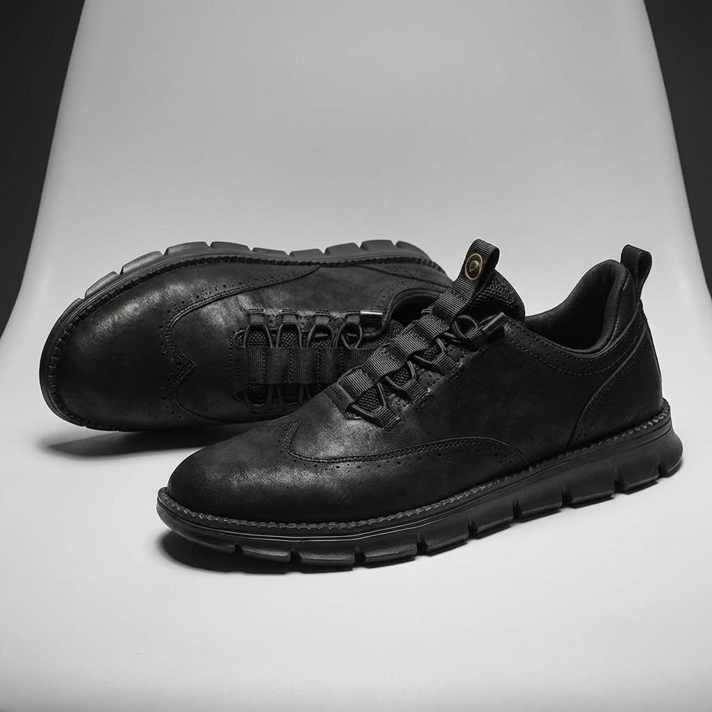 Men's Wingtip Brogue Sneakers | Smart Casual