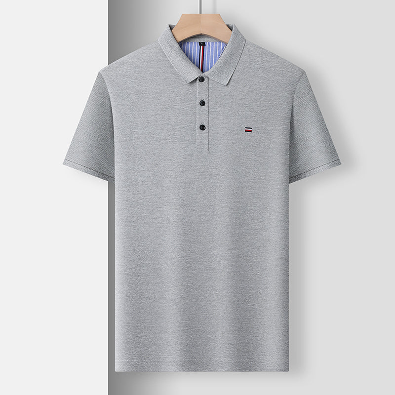 Men’s Business Casual Short Sleeve Polo Shirt | Collared