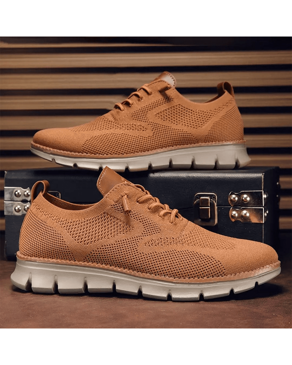 Men's Casual Lace-Up Sneakers | Walking