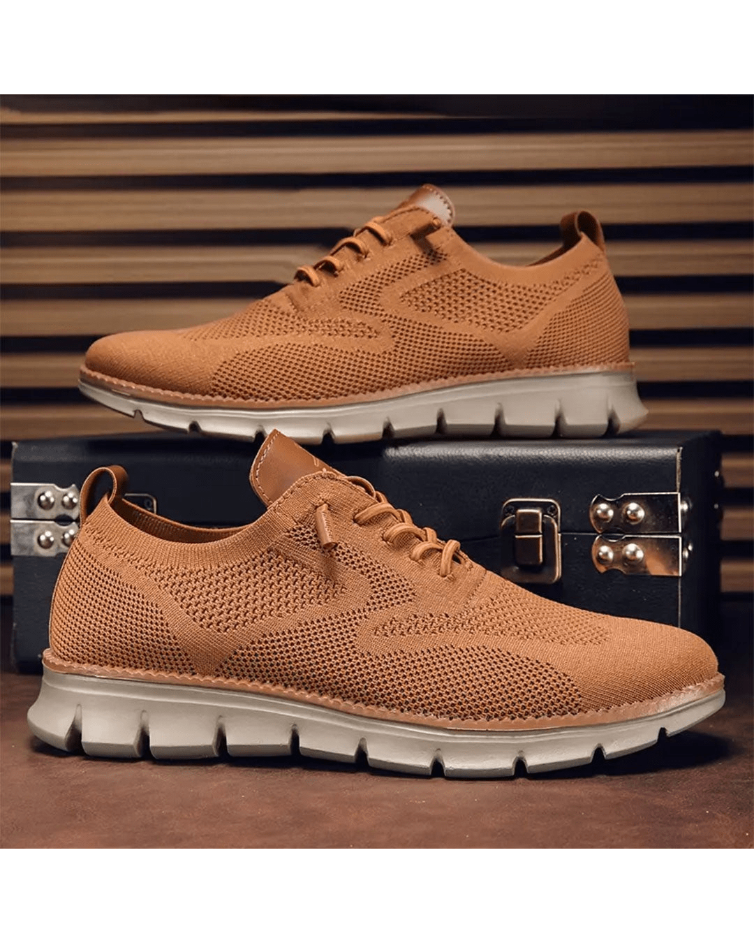 Men's Casual Lace-Up Sneakers | Walking
