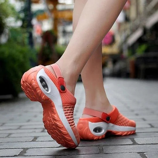 Women's Platform Slip-On Walking Sandals