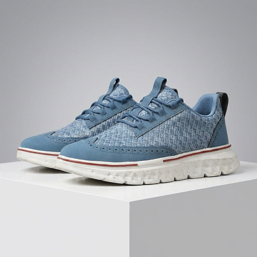 Men's Chunky Sole Oxford Sneakers | Wingtip