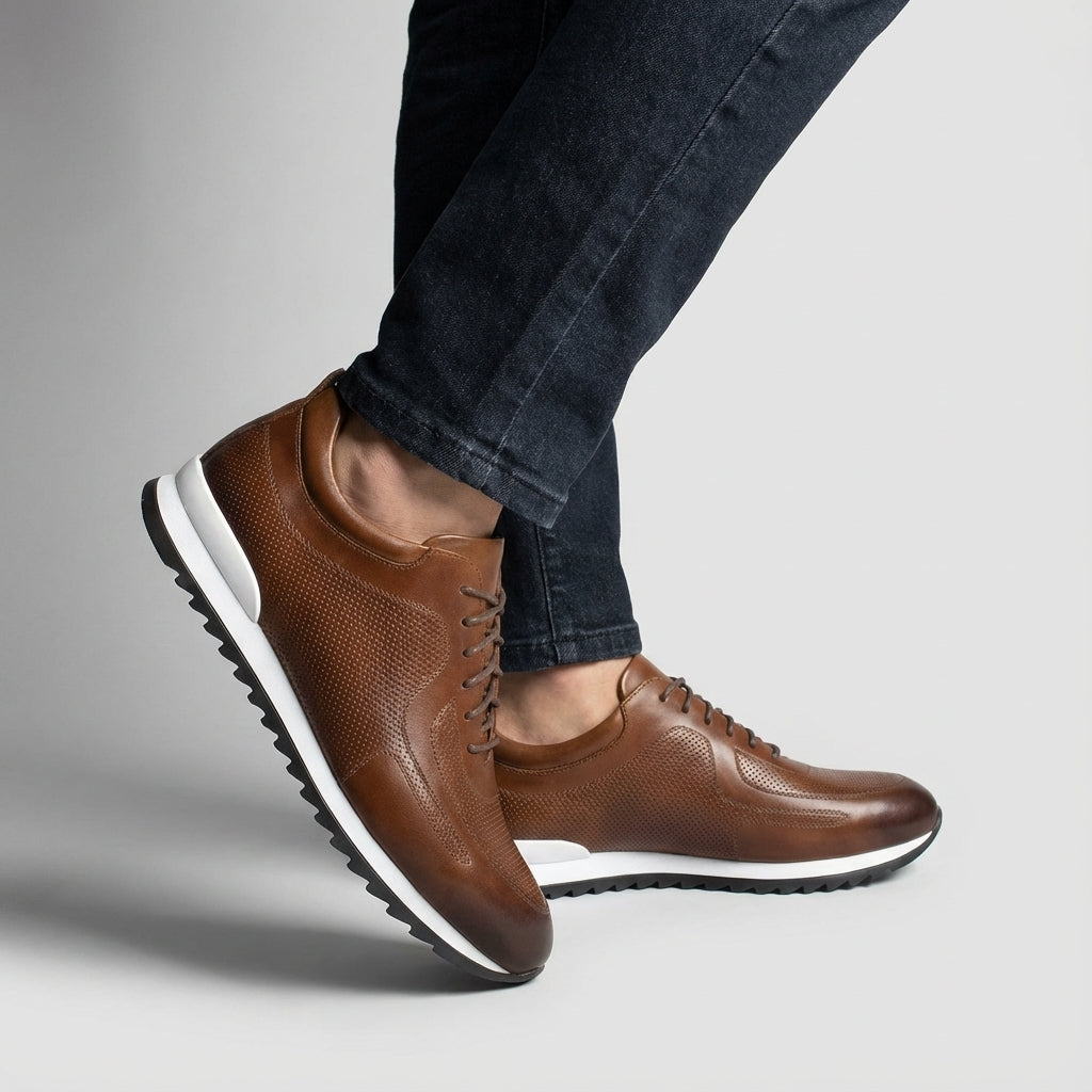 Men's Lace-Up Business Casual Shoes | Walking