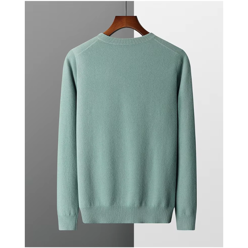 Men’s Classic V-Neck Knit Sweater | Slim Fit