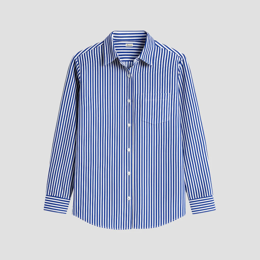 Striped Blouse for Women | Perfect for Commuting