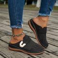 Women's Slip-On Wedge Mule Clogs | Closed Toe