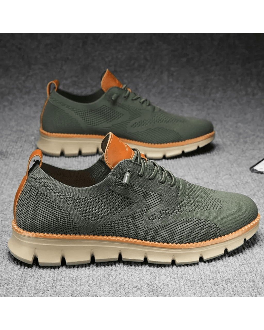 Men's Casual Lace-Up Sneakers | Walking
