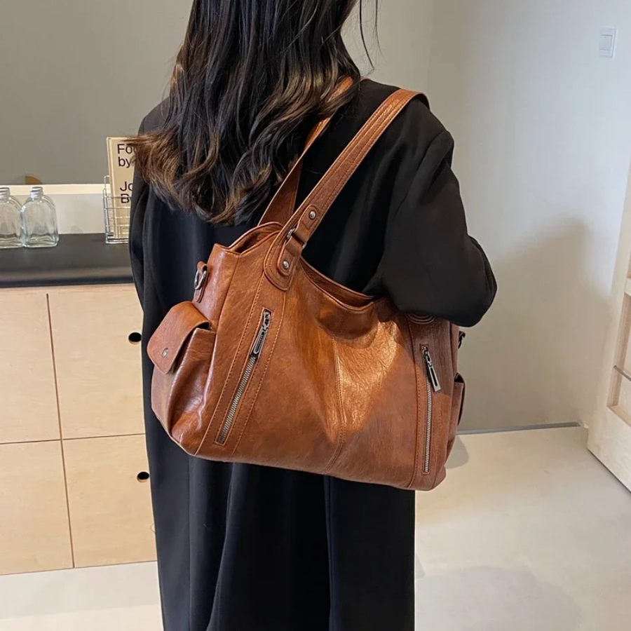 Large Women's Tote Bag with Optional Shoulder Strap