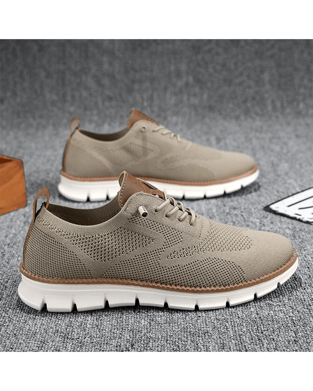 Men's Casual Lace-Up Sneakers | Walking