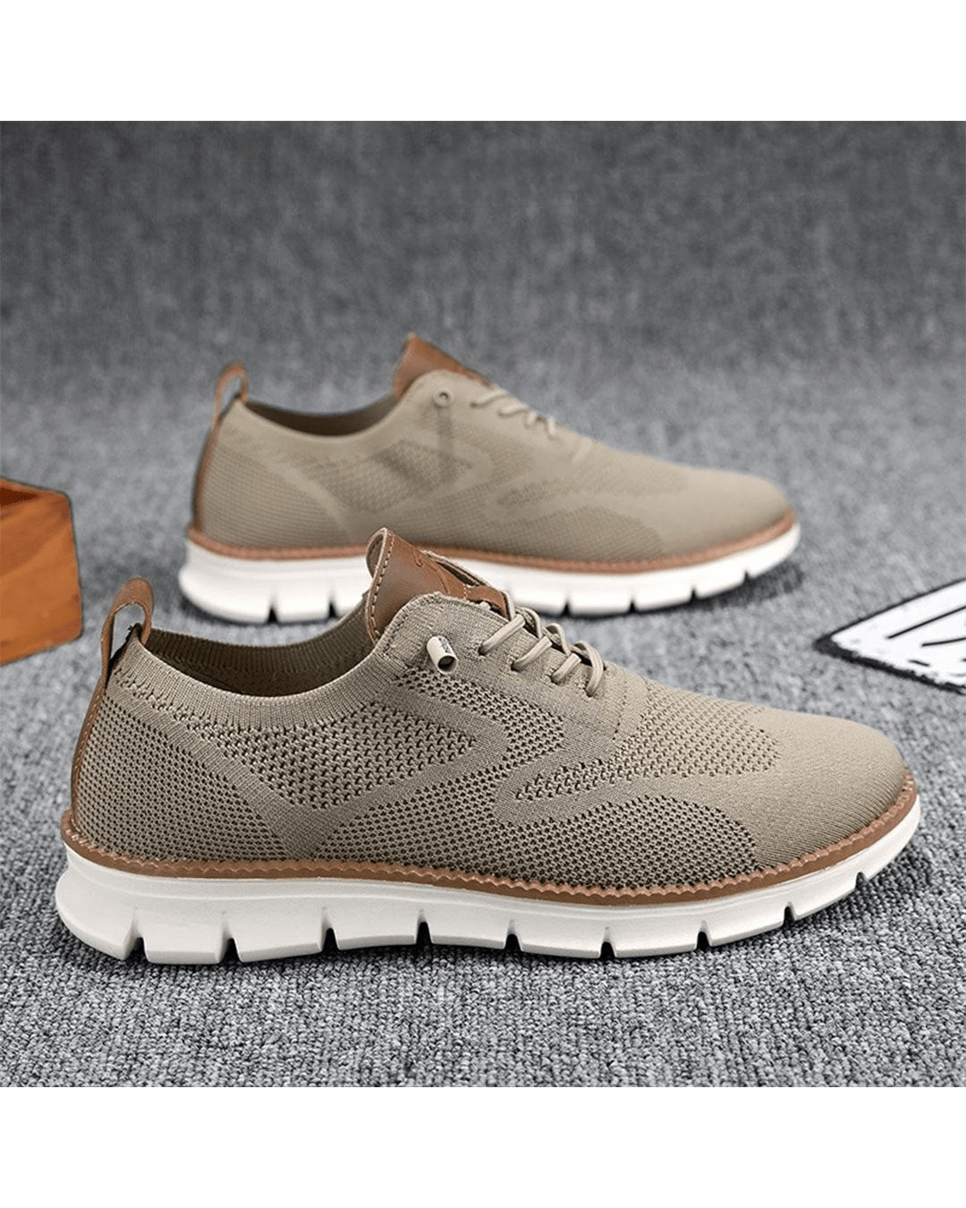 Men's Casual Lace-Up Sneakers | Walking