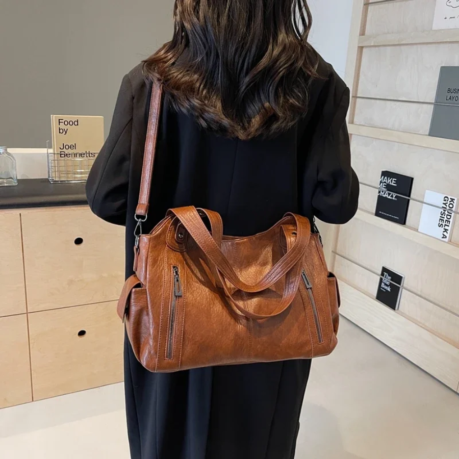 Large Women's Tote Bag with Optional Shoulder Strap