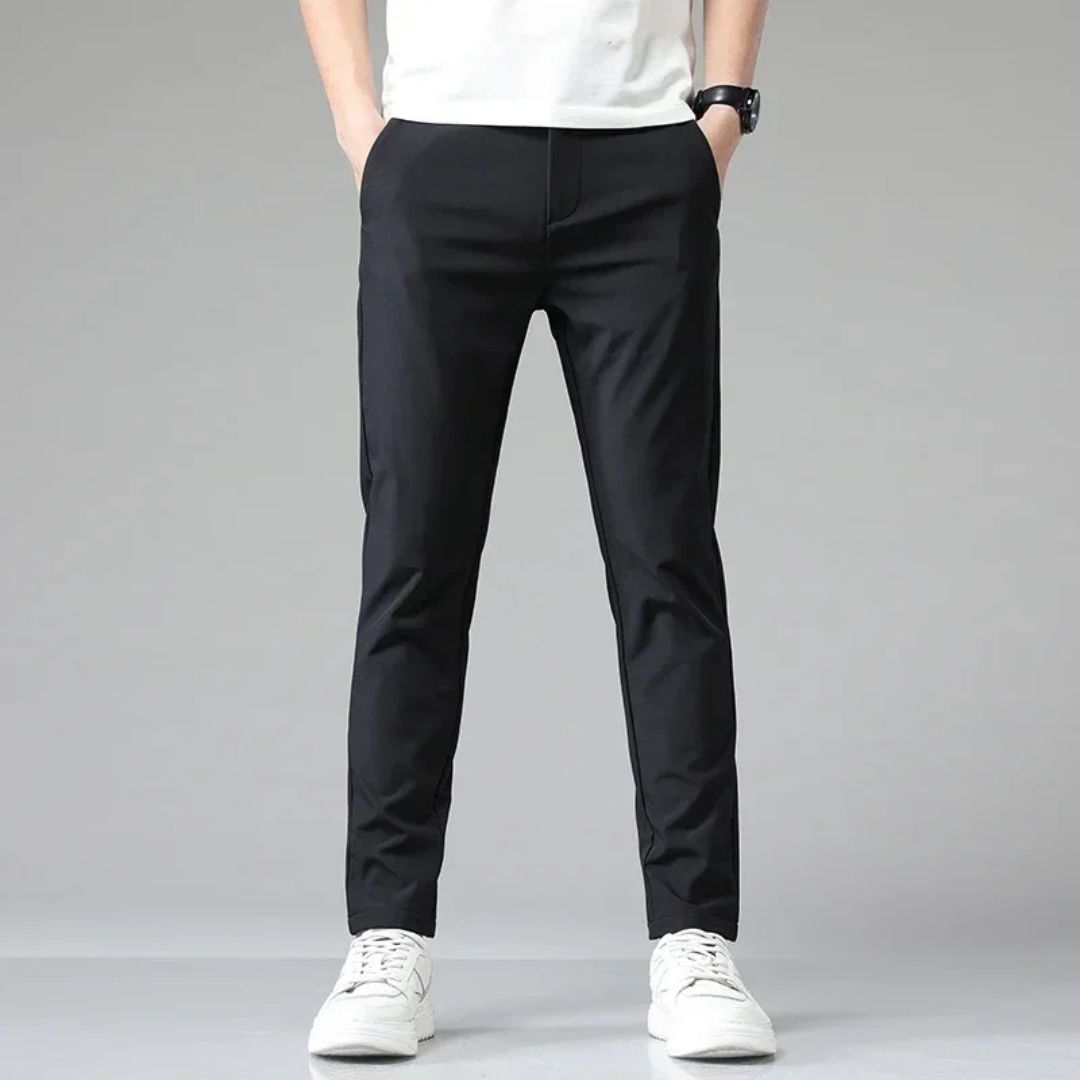 Men's Slim Fit Chino Pants for Business Casual Wear