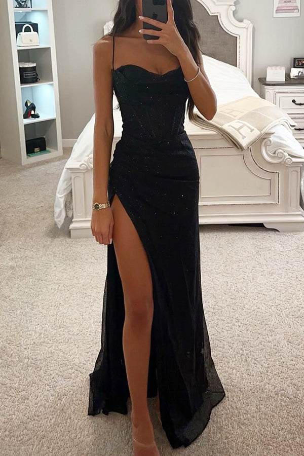 Women's Maxi Corset Evening Dress